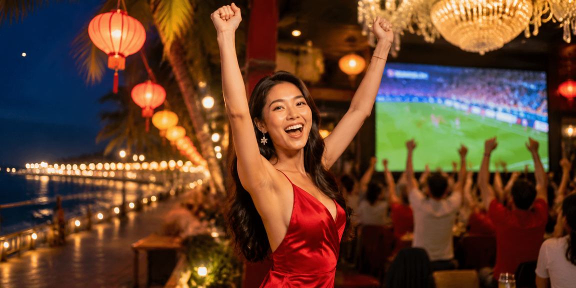 Khách VIP trải nghiệm casino đêm tại Mũi Né, Việt Nam